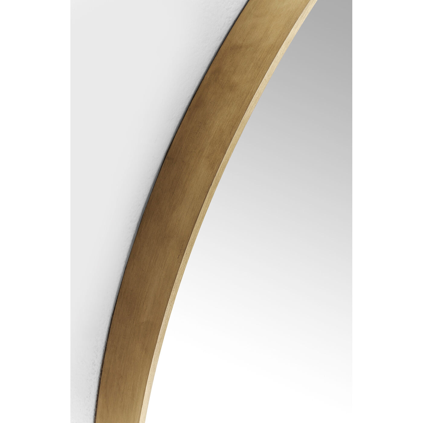 Зеркало Curve Round Brass Ø100 см
