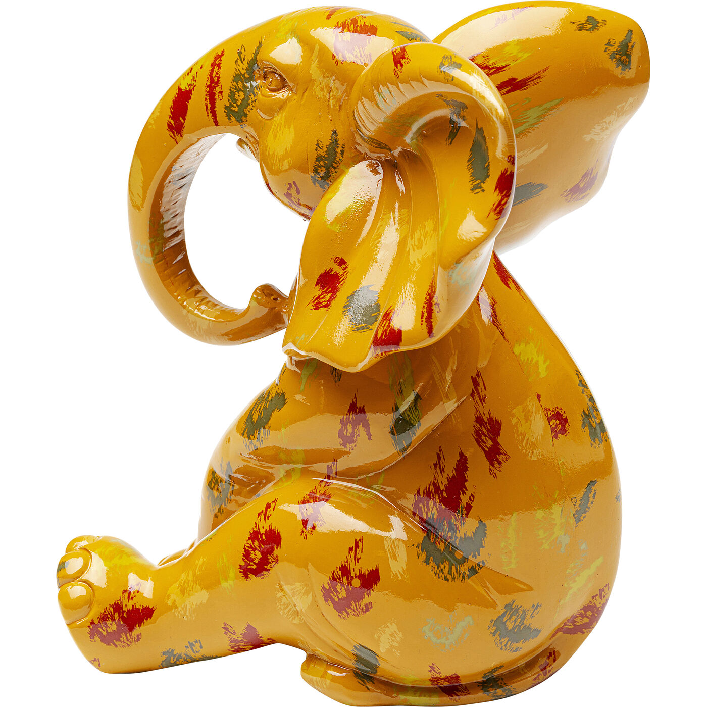 Фигура декоративная Elephant Dots Yellow 18 см