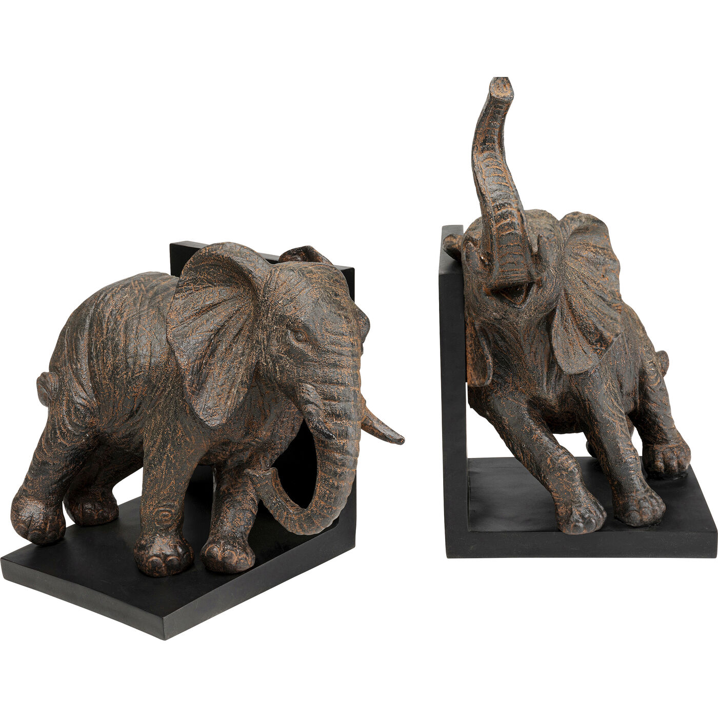 Держатель для книг Elephants "Два слона" 25 см (2 шт)