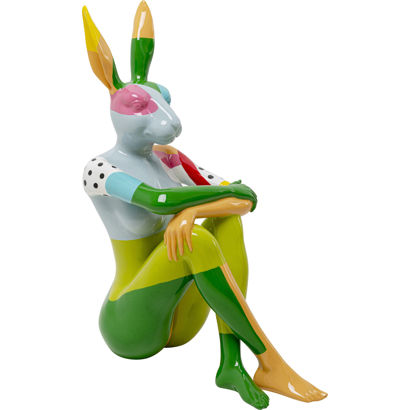 Фигура декоративная Gangster Rabbit Colore 80 см
