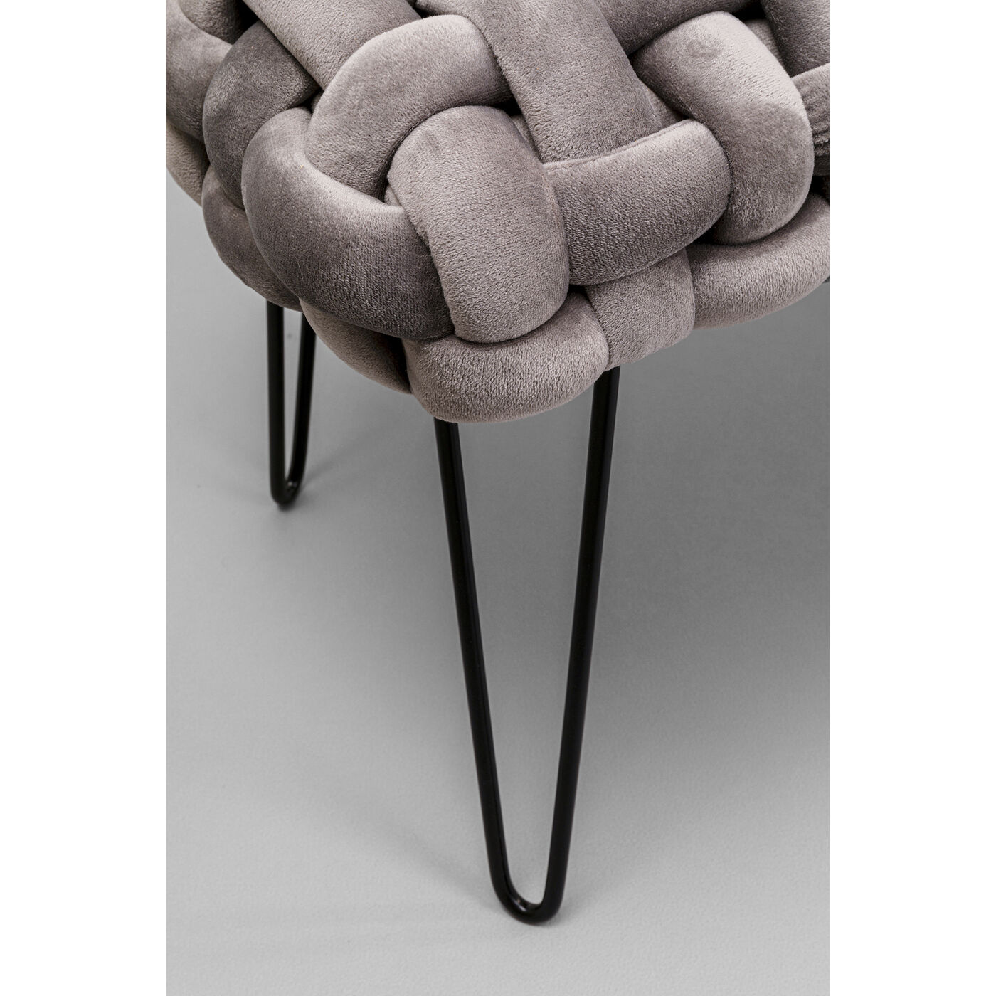 Скамья Weave Grey 128cm