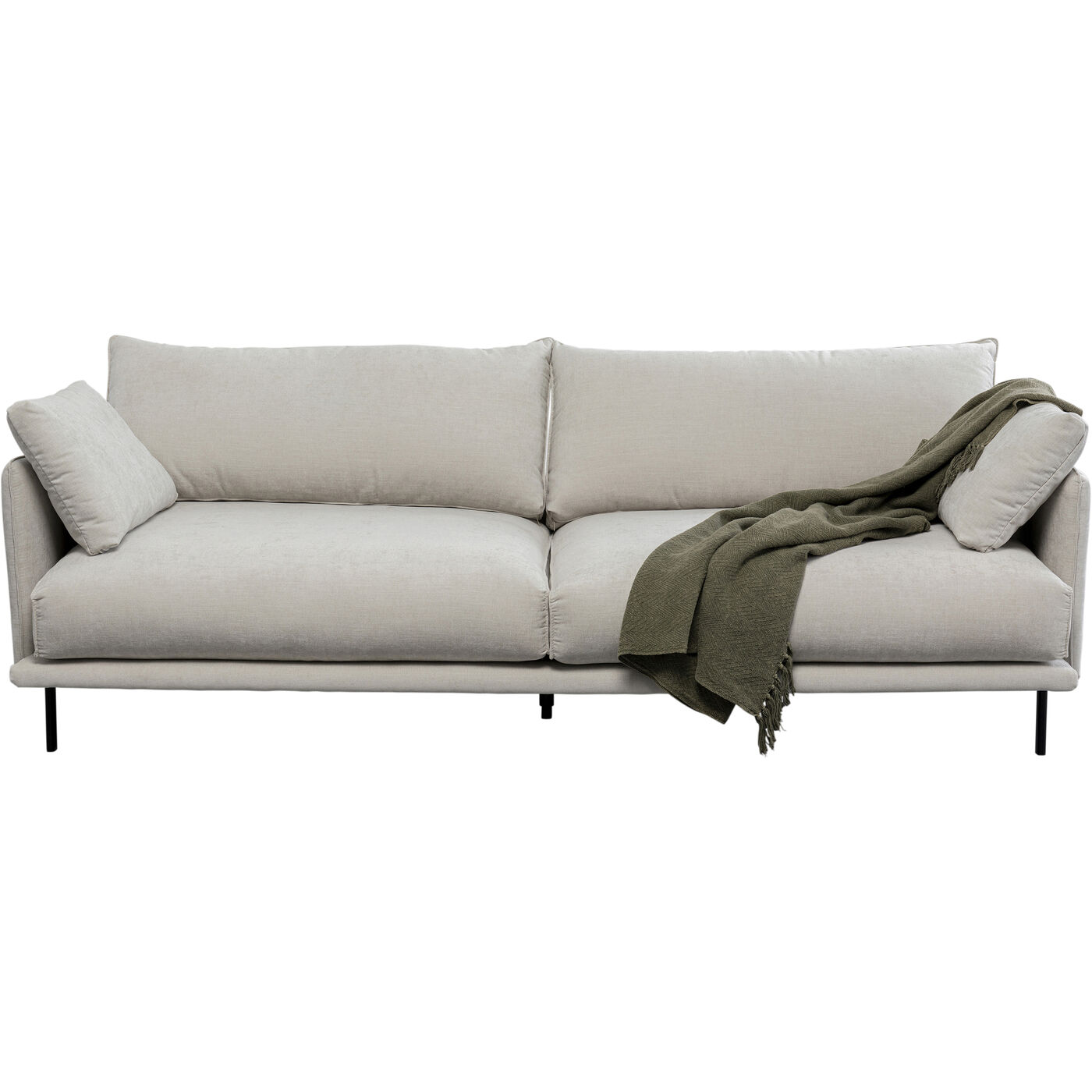 Диван трехместный Edna 3-Seater Cream 245 см