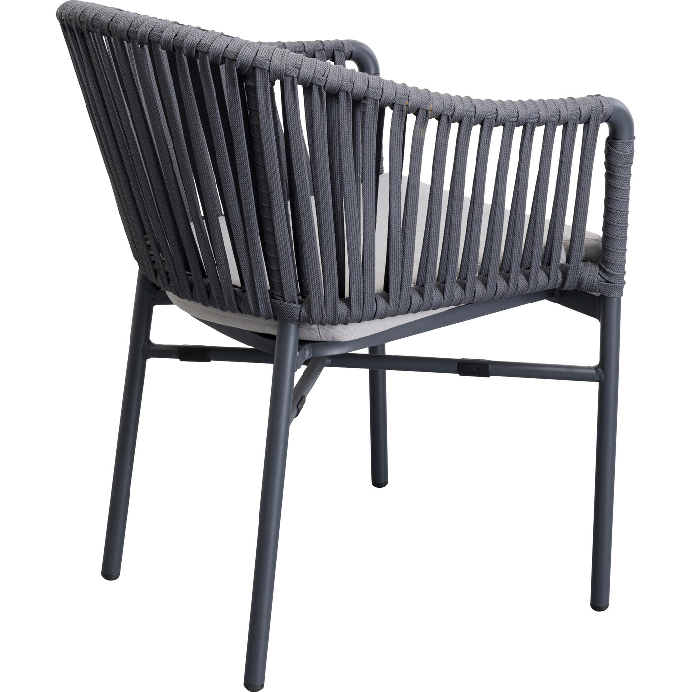 Стул с подлокотниками Santanyi Dark Grey