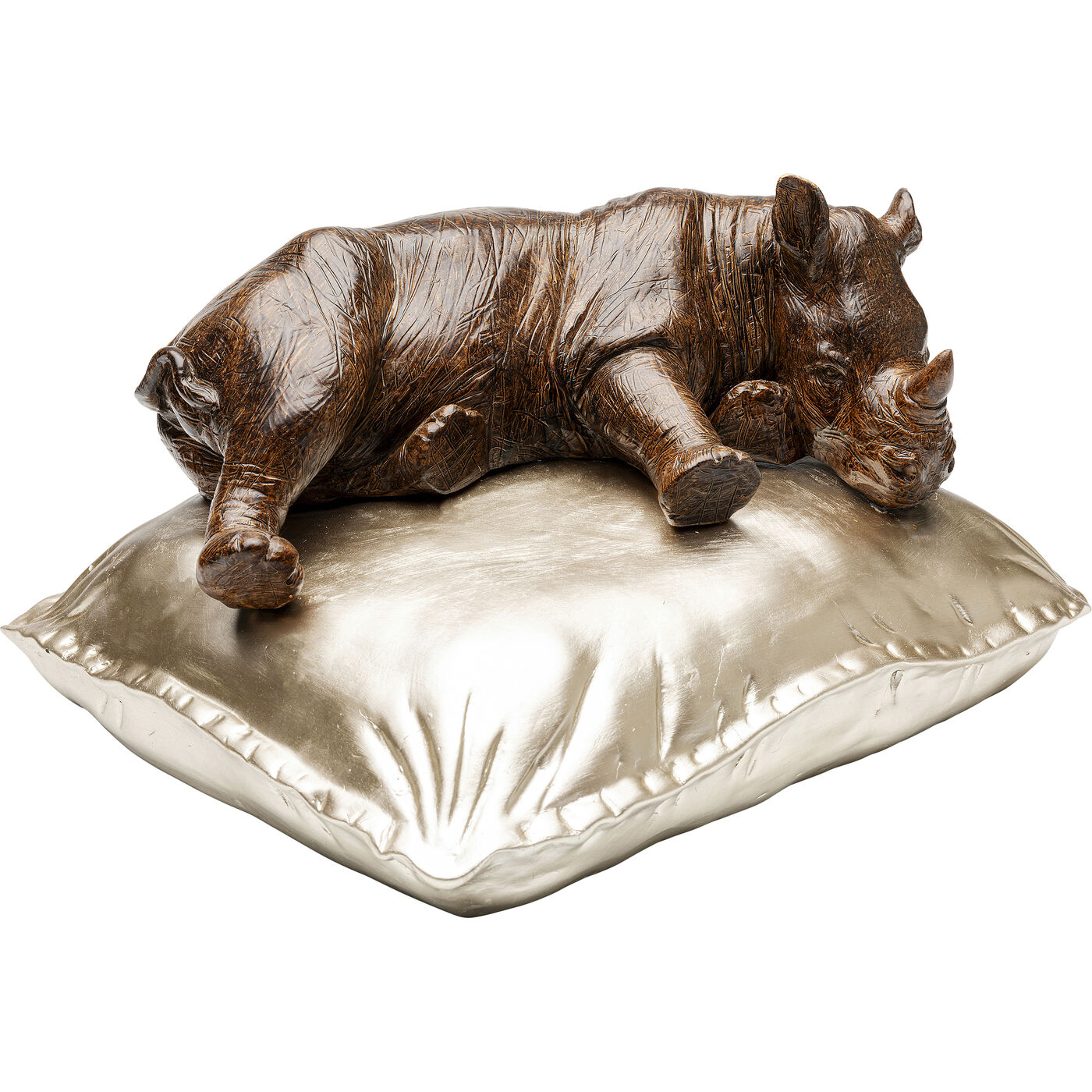 Фигура декоративная Sleeping Rhino 37 см