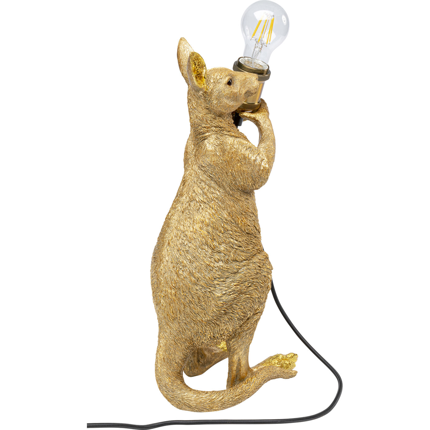 Светильник настольный Animal Kangaroo Gold 46 см
