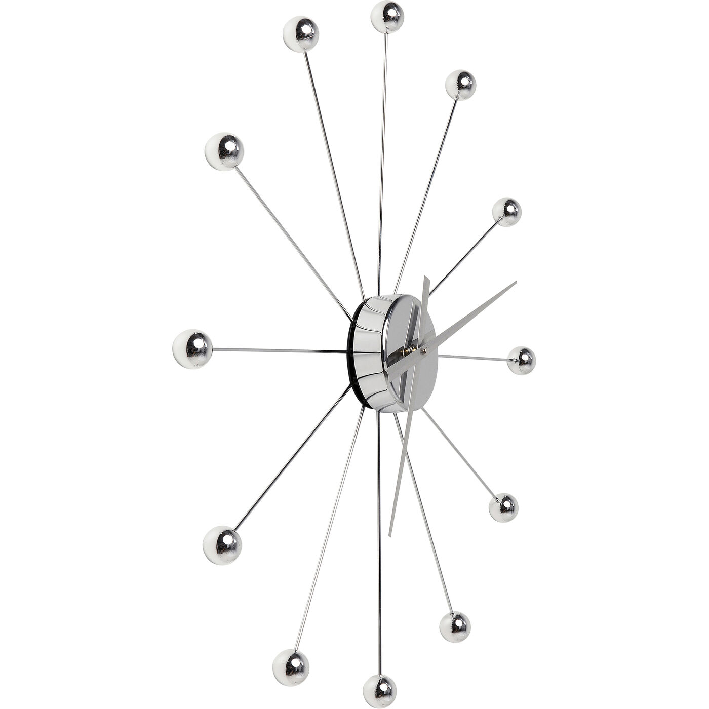 Часы настенные Like Umbrella Balls Chrome