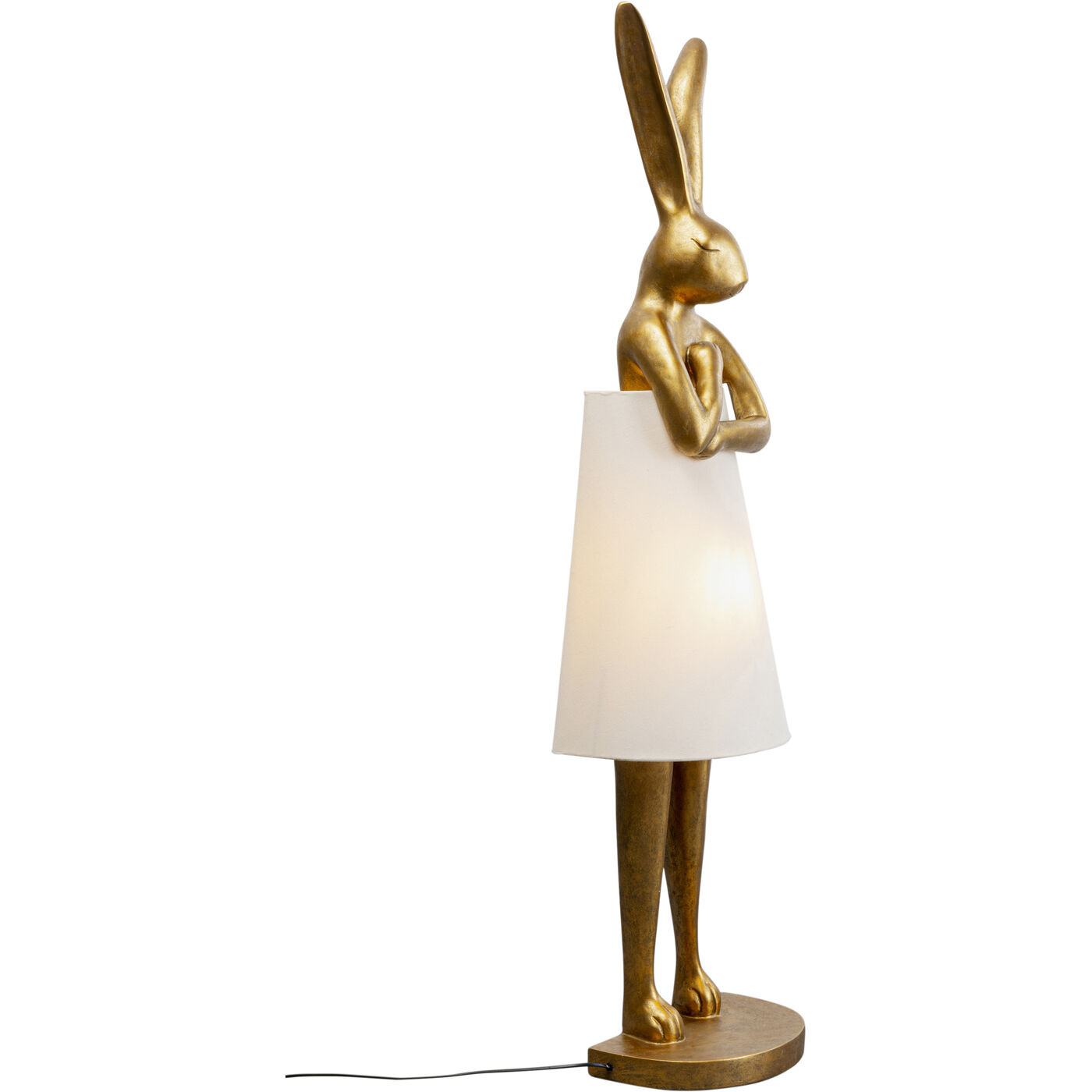 Светильник напольный Animal Rabbit Gold/White 150 см