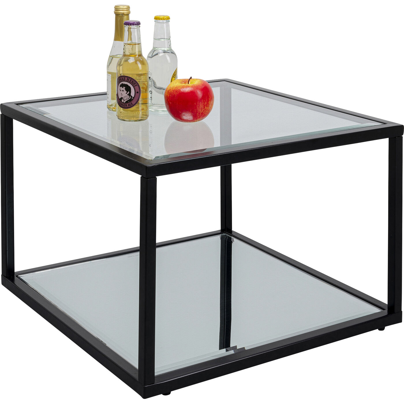 Стол приставной Quadro Black 50x50 см