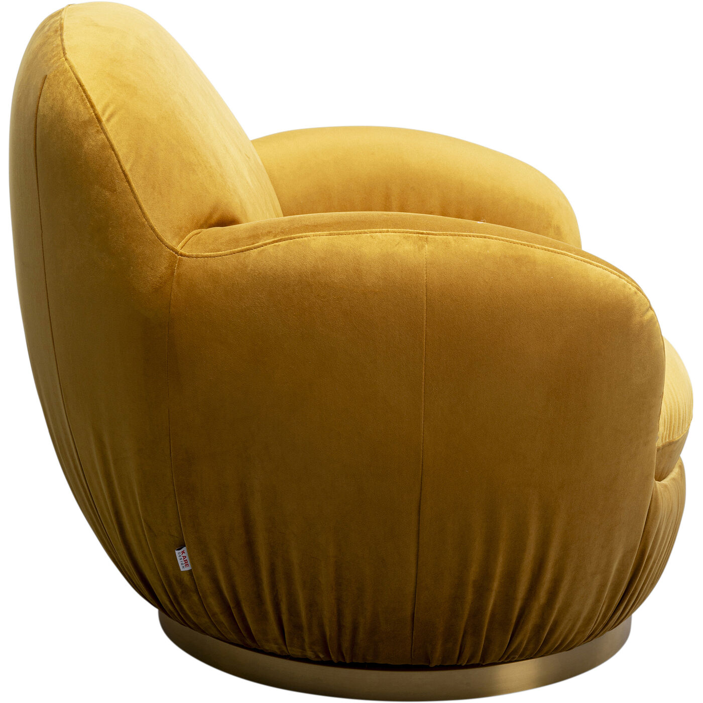 Кресло вращающееся Nube Yellow