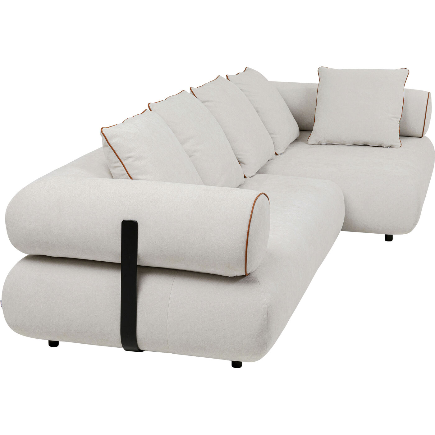 Диван правосторонний угловой Splendido Creme Right 327cm