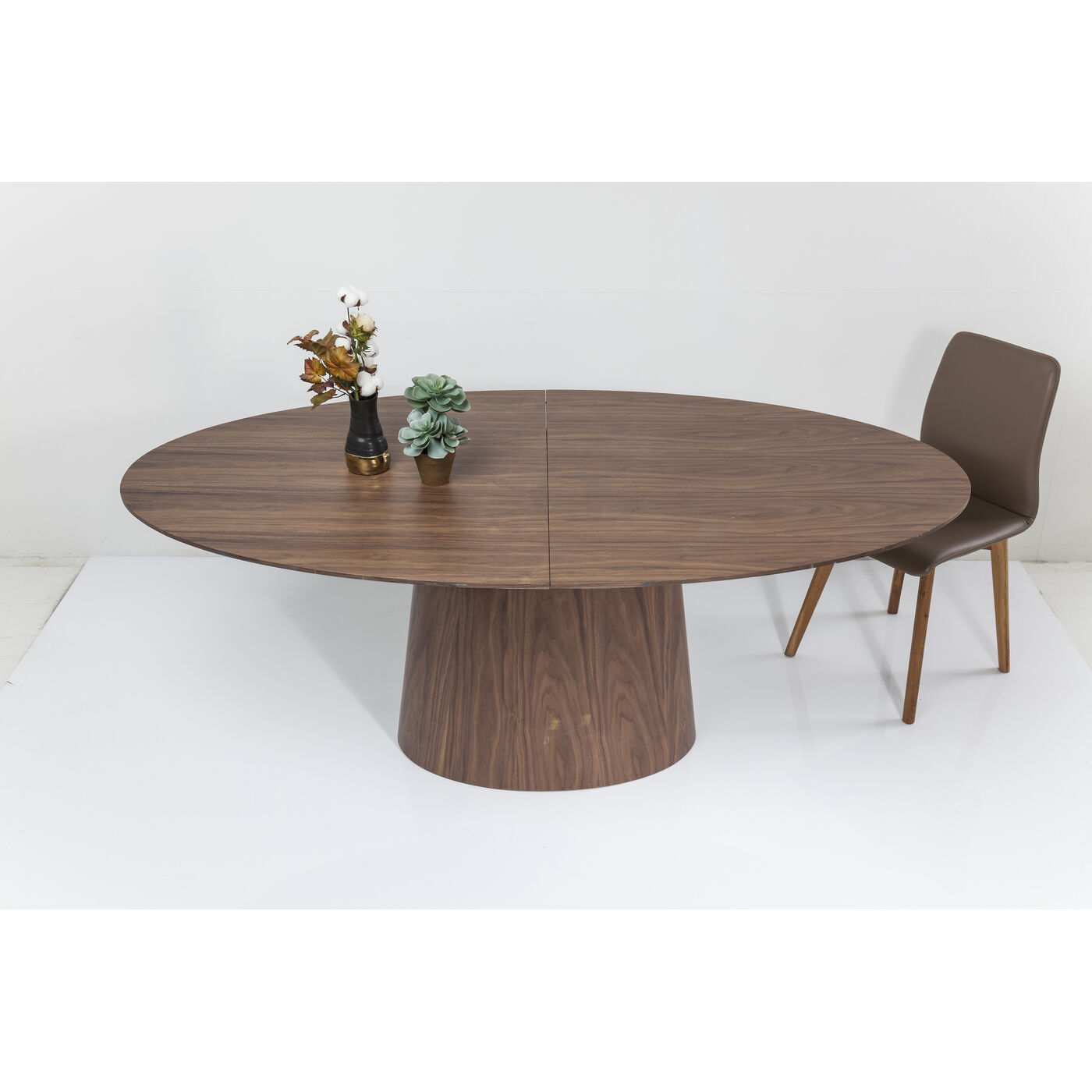 Стол раздвижной Benvenuto Walnut 200(50)x110 см