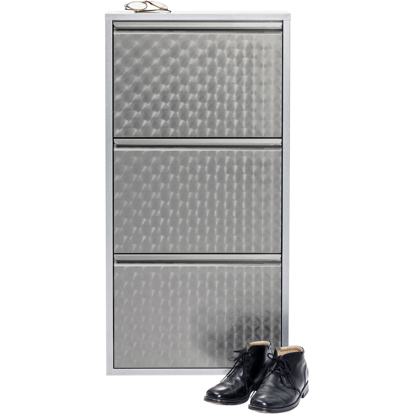 Полка для обуви Caruso 3 Silver brushed (MO)