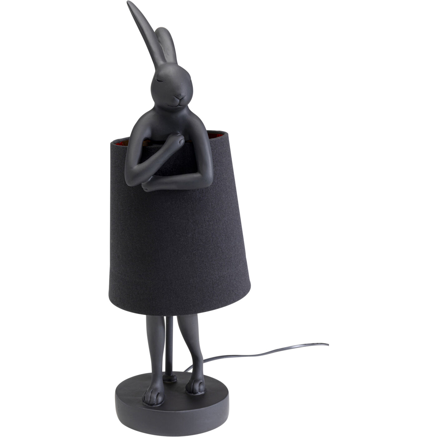 Светильник настольный Animal Rabbit Matt Black 50 см