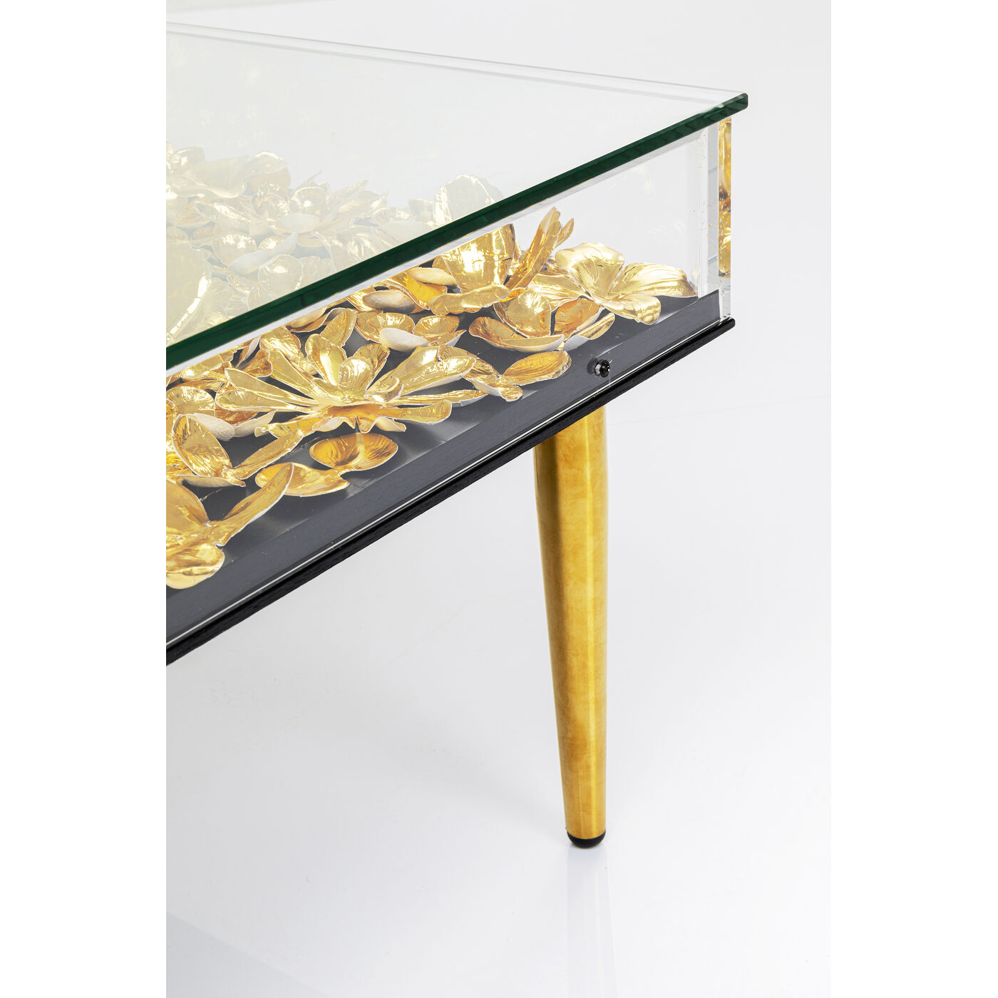 Стол кофейный Gold Flower 120x60 см