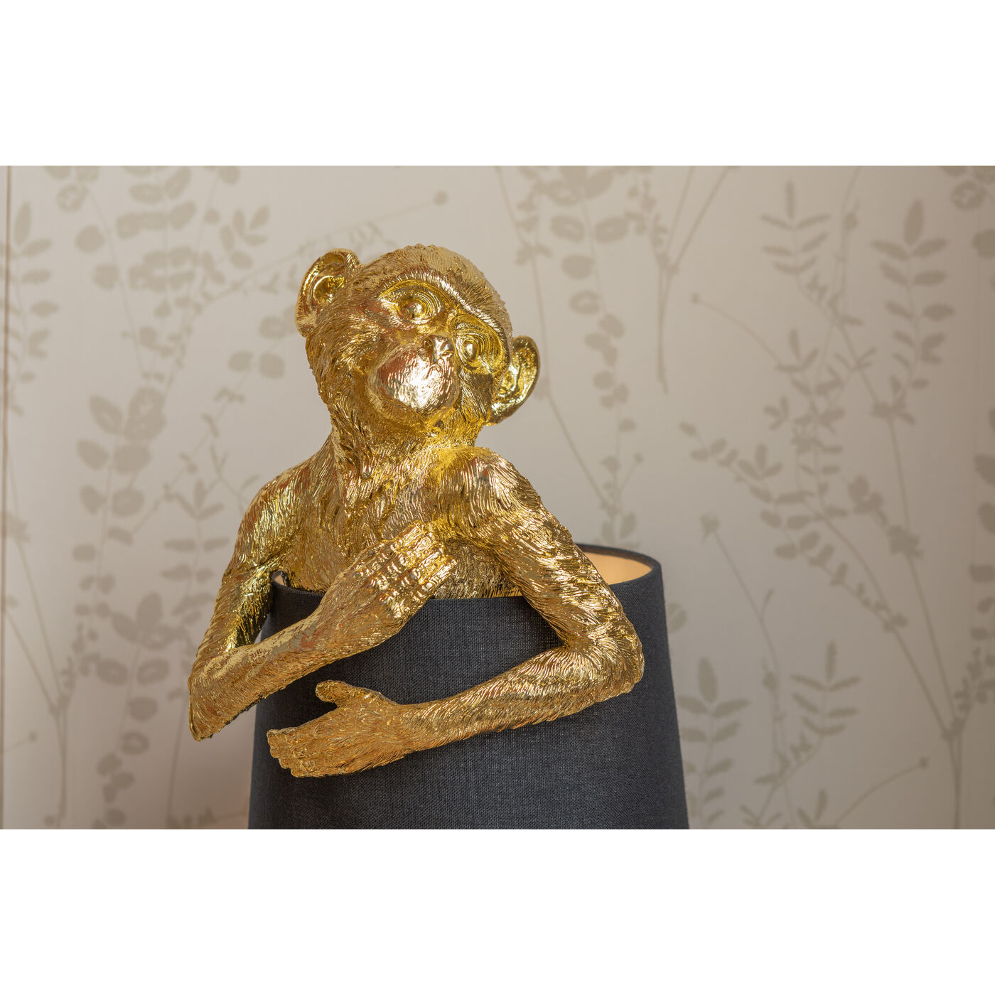 Светильник настольный Animal Monkey Gold Blue