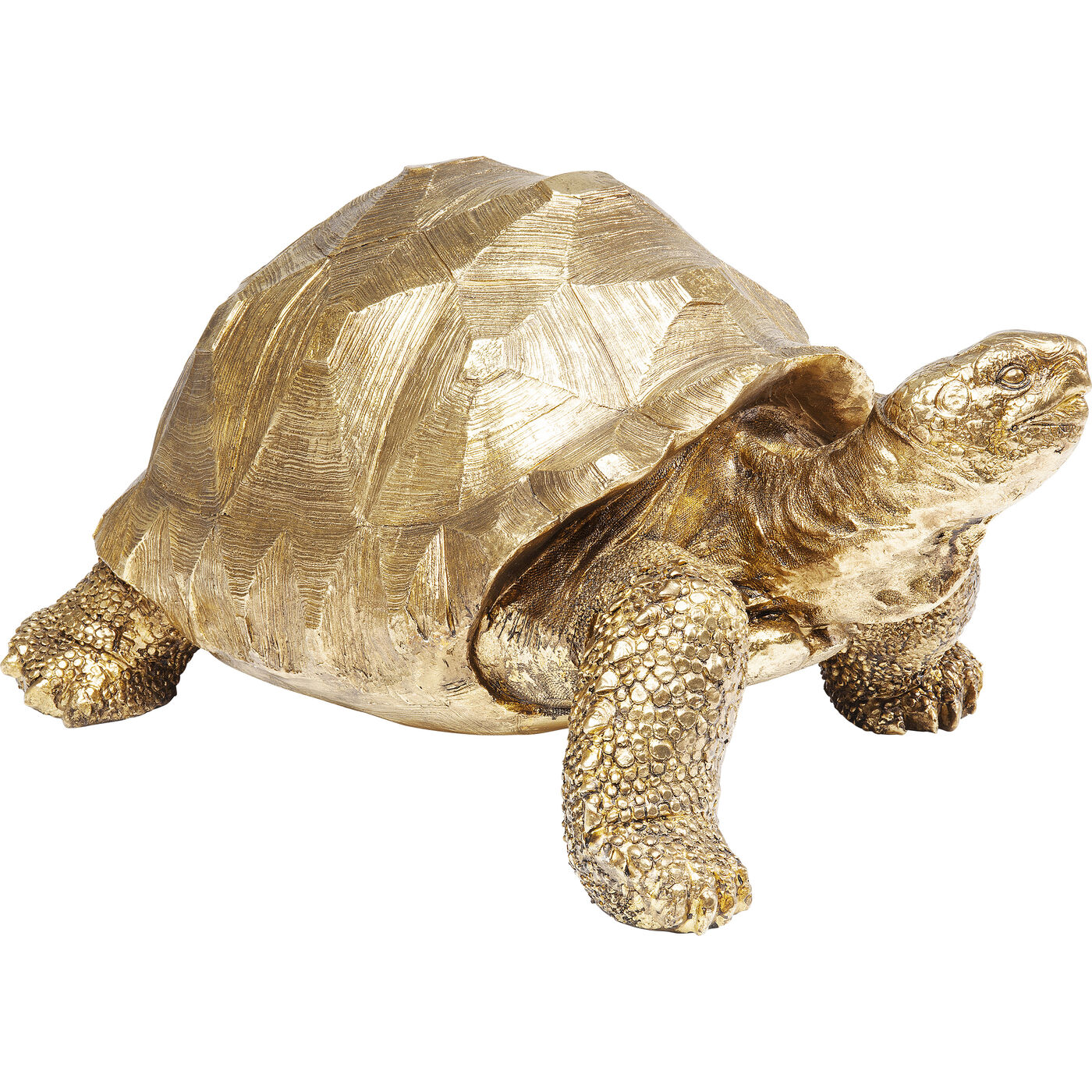 Фигура декоративная Turtle Gold Medium