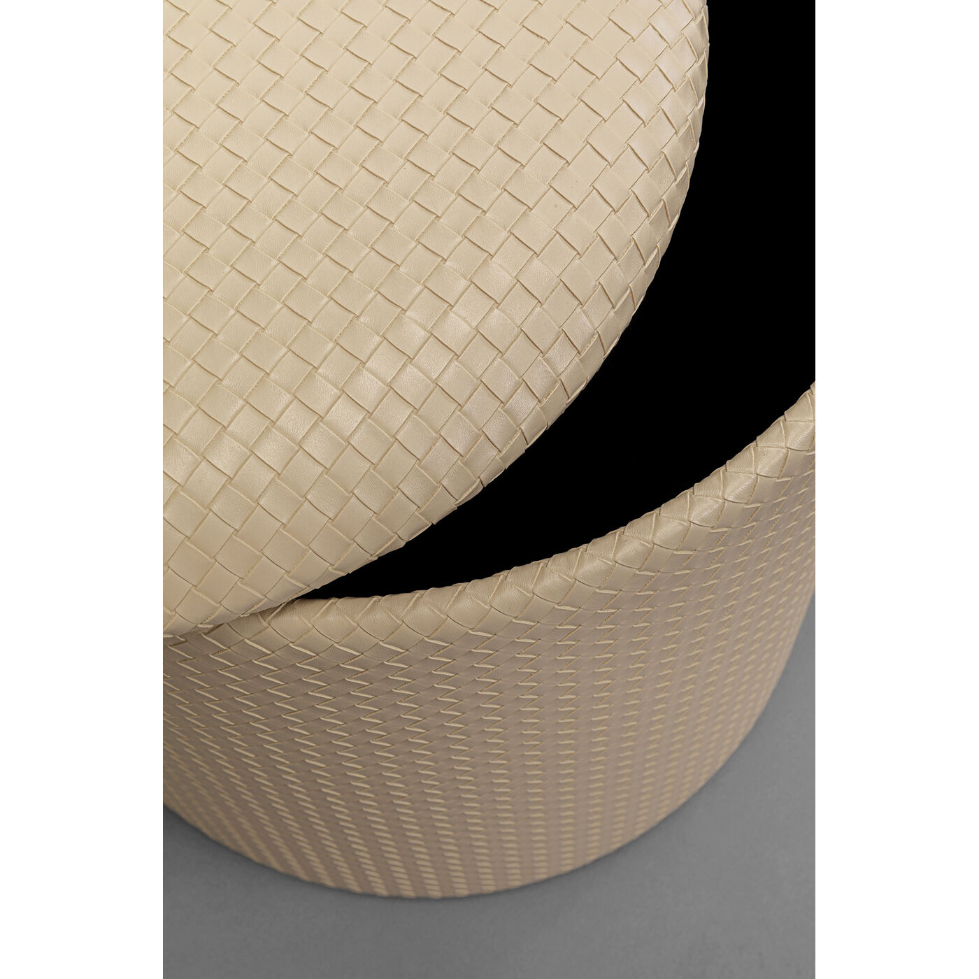 Пуф Venezia Storage Beige Ø40 см