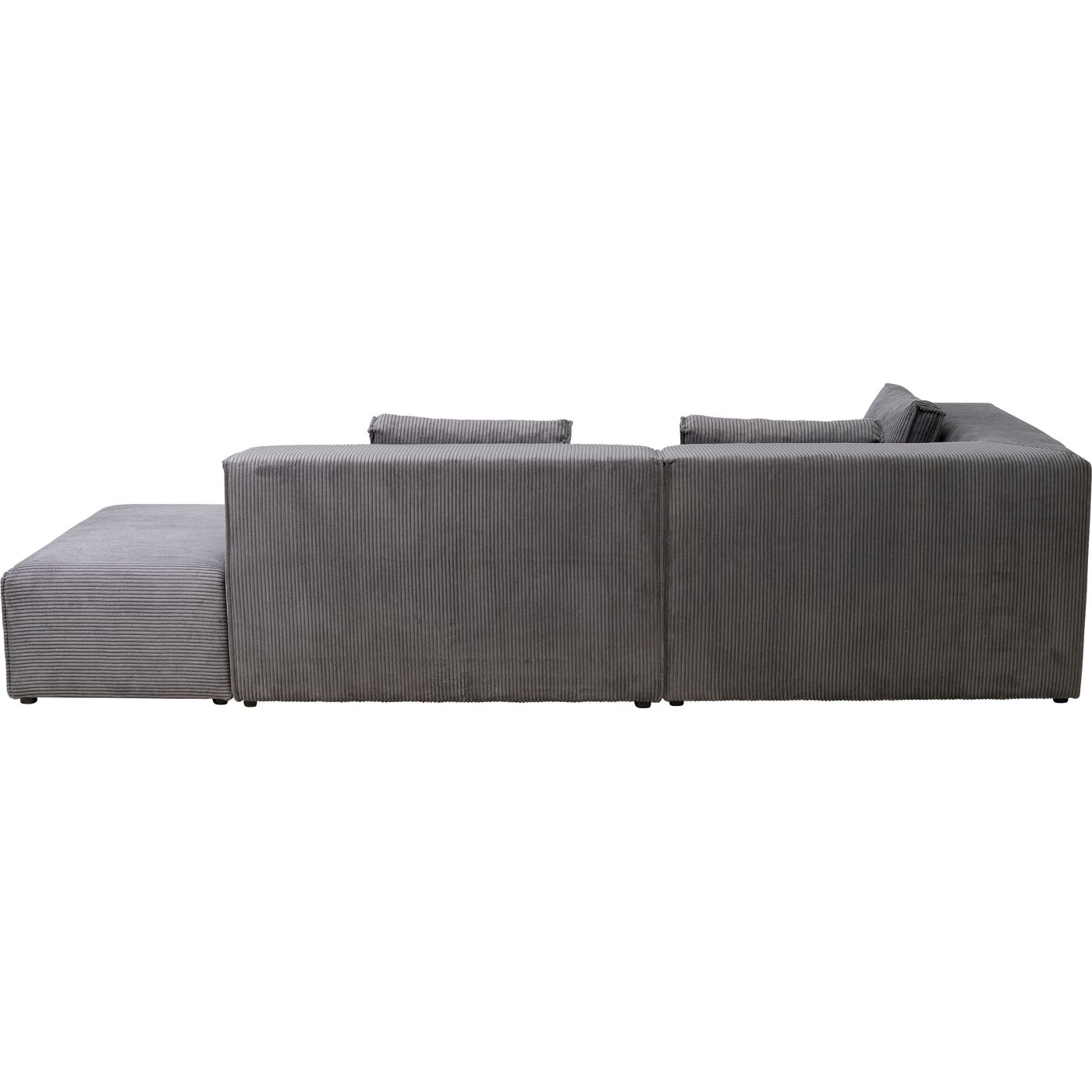 Диван левосторонний угловой Infinity Ottomane Cord Grey Left