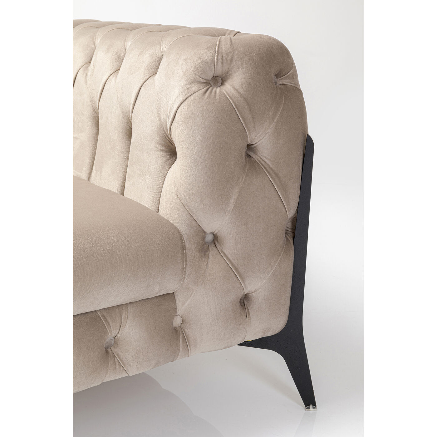 Кресло Bellissima Velvet Beige 120 см