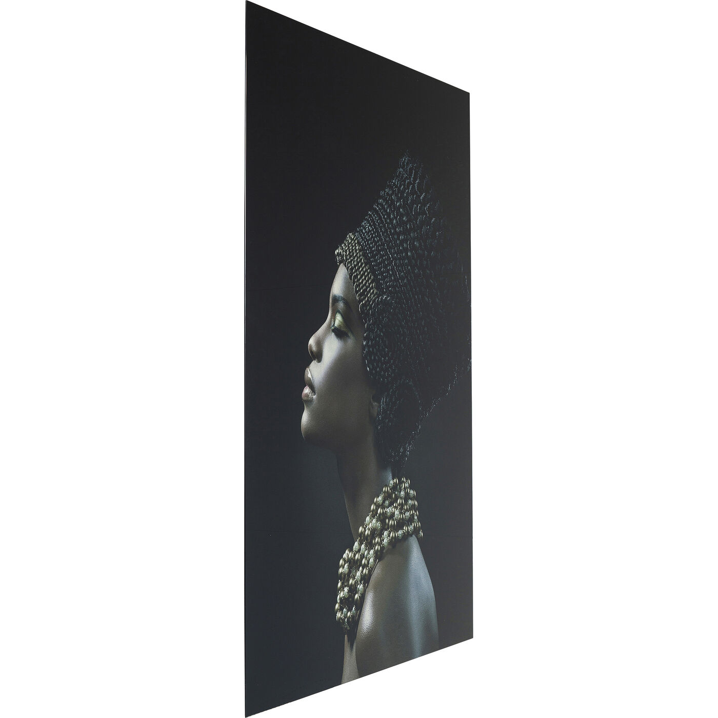 Картина стеклянная Royal Headdress Profile 100x150 см