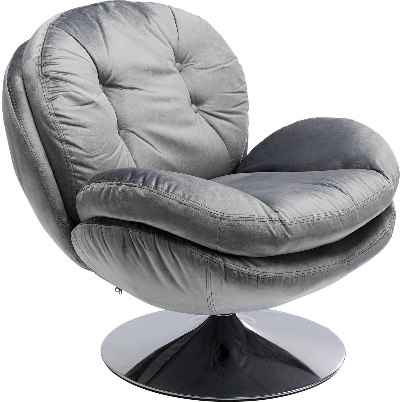 Кресло вращающееся с подлокотниками Cosy Grey