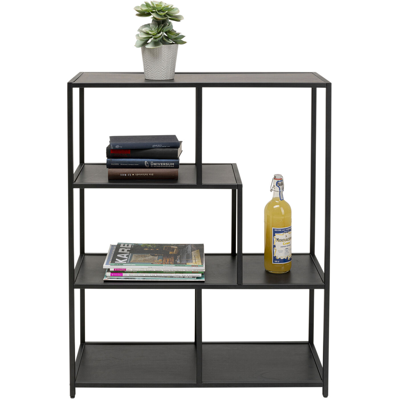 Стеллаж Loftie Black 77x100 см