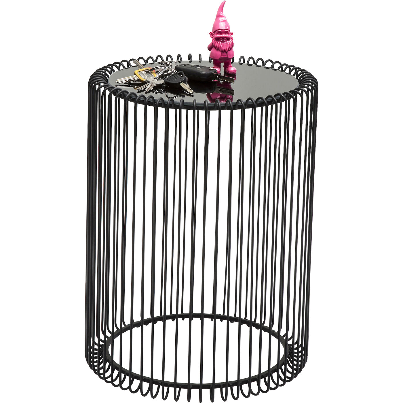 Стол приставной Wire Black Ø44 см (2 шт)