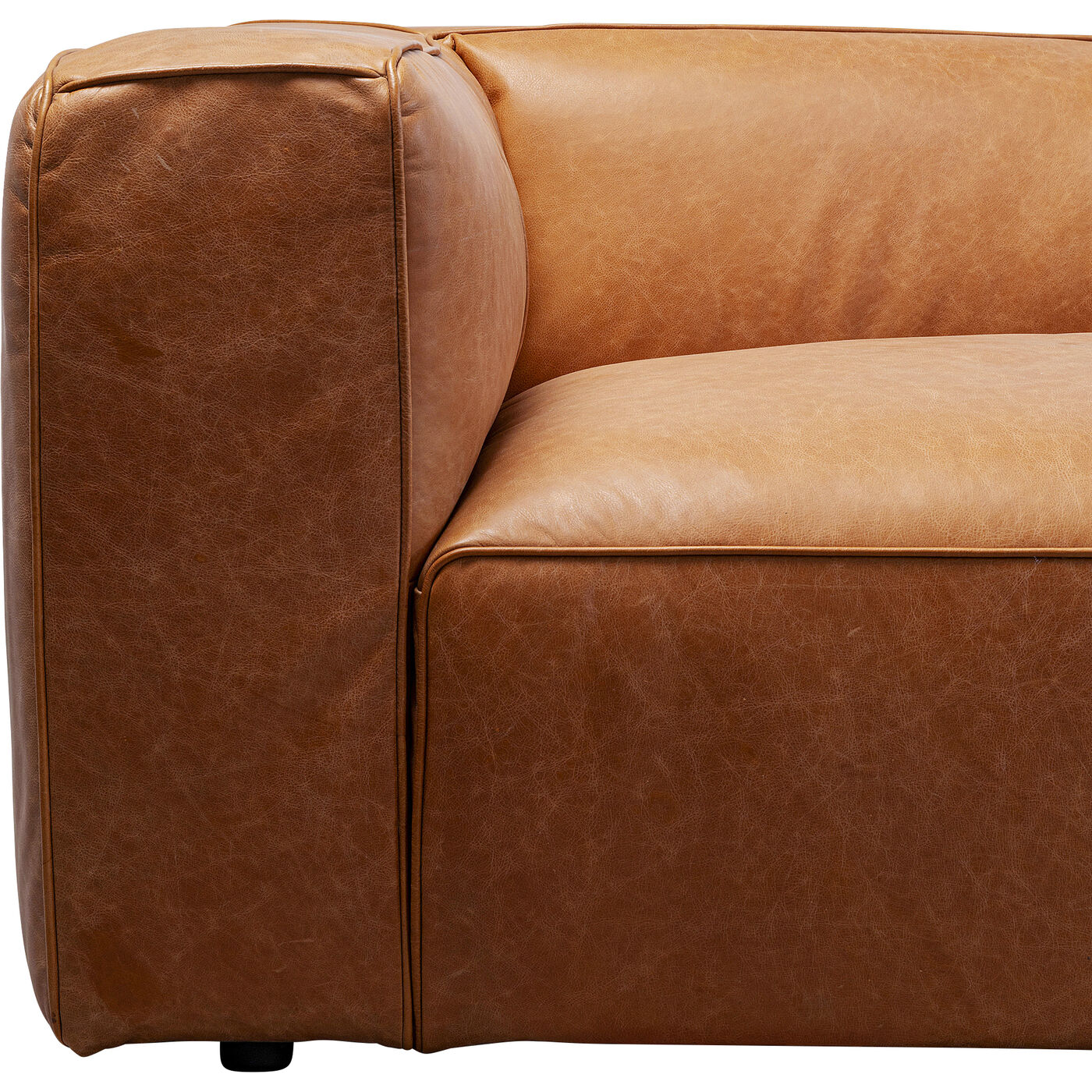 Диван трехместный Cubetto 3-Seater Light Brown 220 см