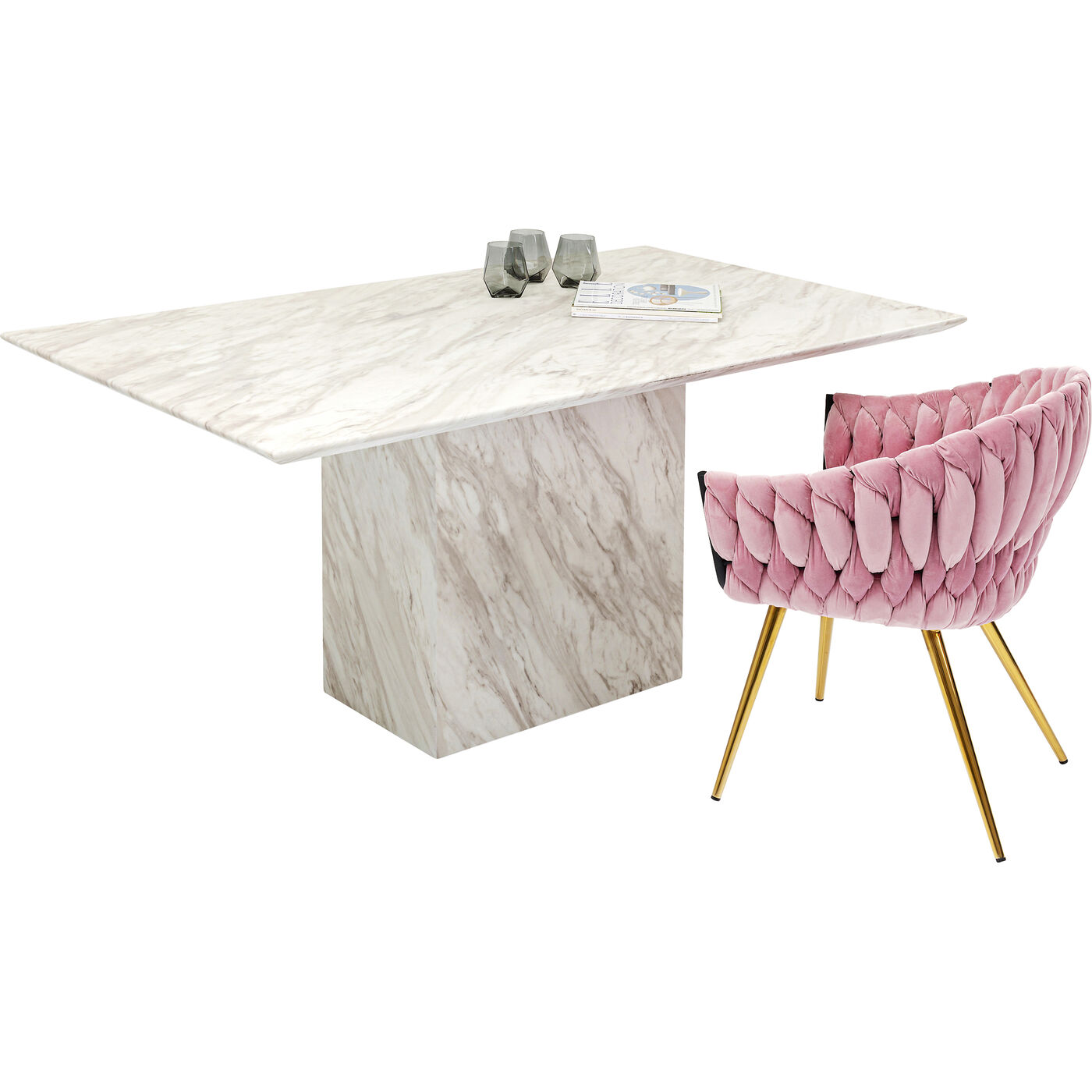 Стол Artistico Marble 160x90 см