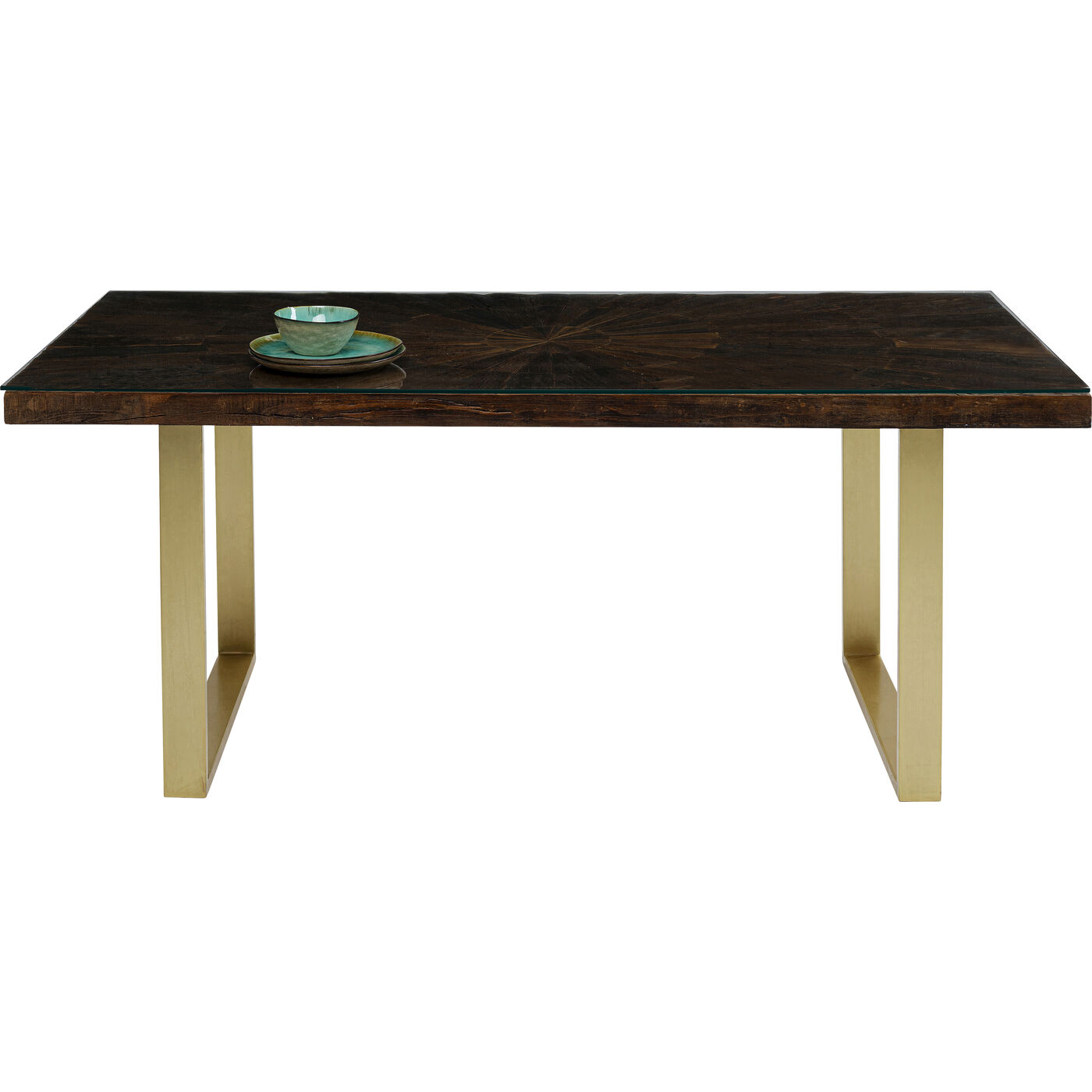 Стол Conley Brass 180x90 см
