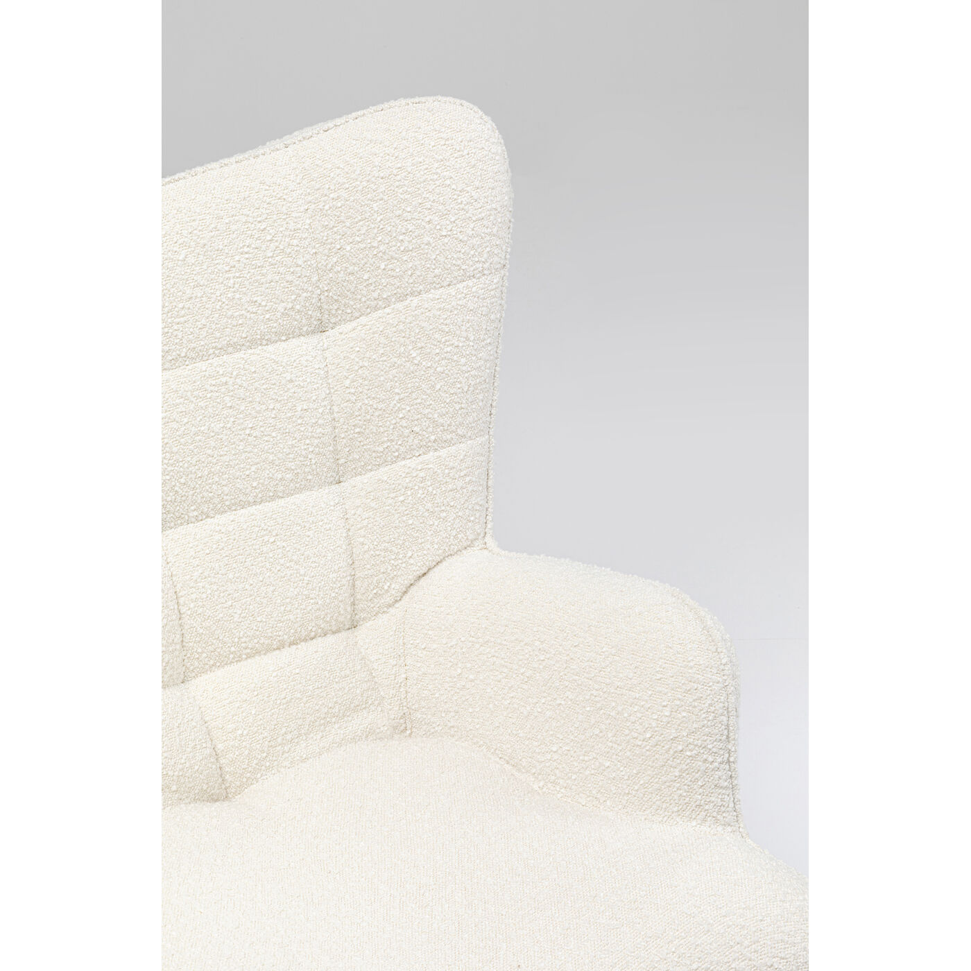 Кресло вращающееся Oscar Boucle Cream