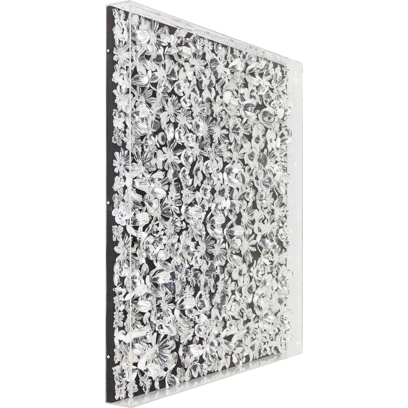 Панно настенное Silver Flower 100x100 см