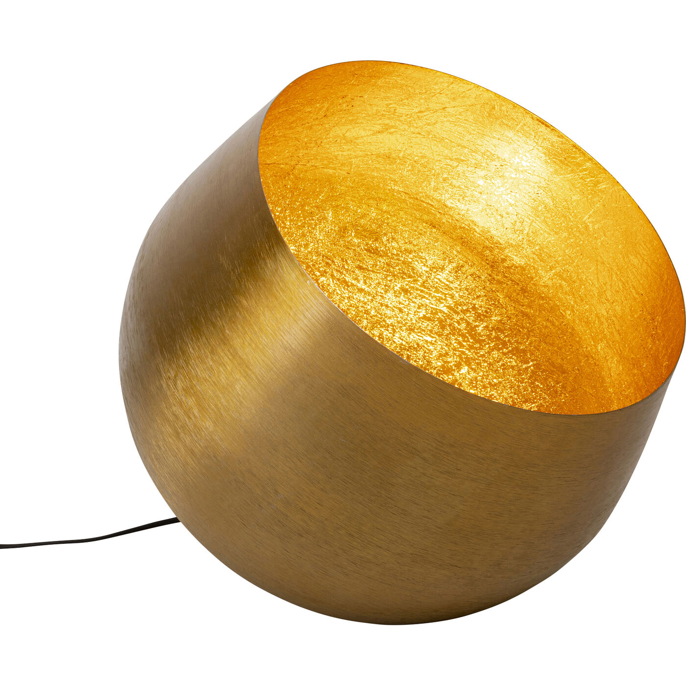 Светильник напольный Apollon Smooth Gold Ø50 см