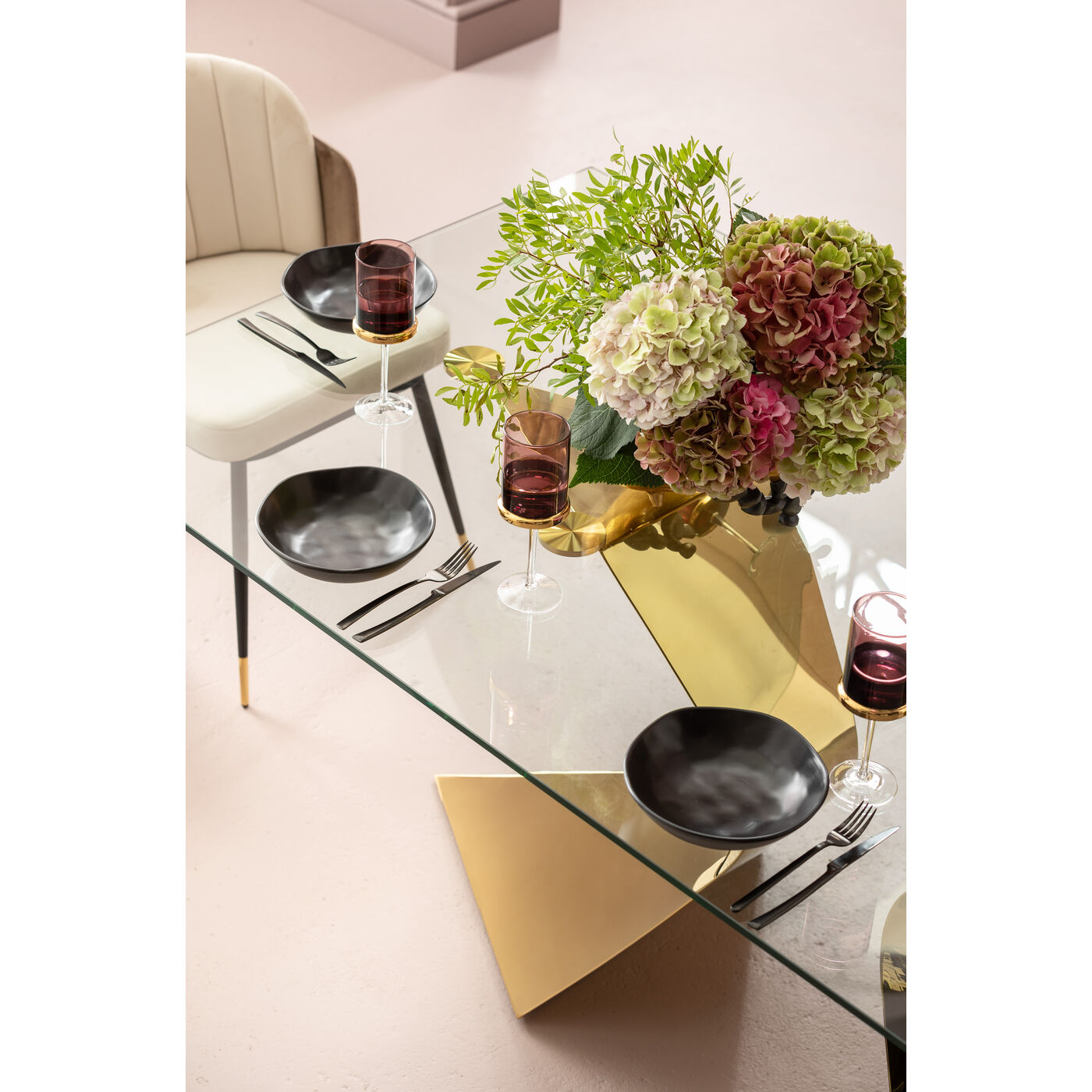 Тарелка глубокая Organic Black Ø22 см