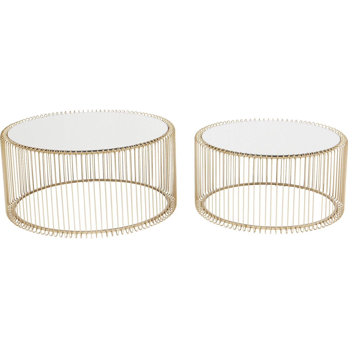 Стол кофейный Wire Brass (2 шт)