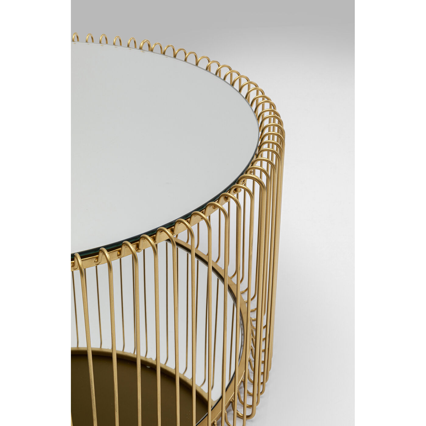Стол кофейный Wire Double Brass (2 шт.)