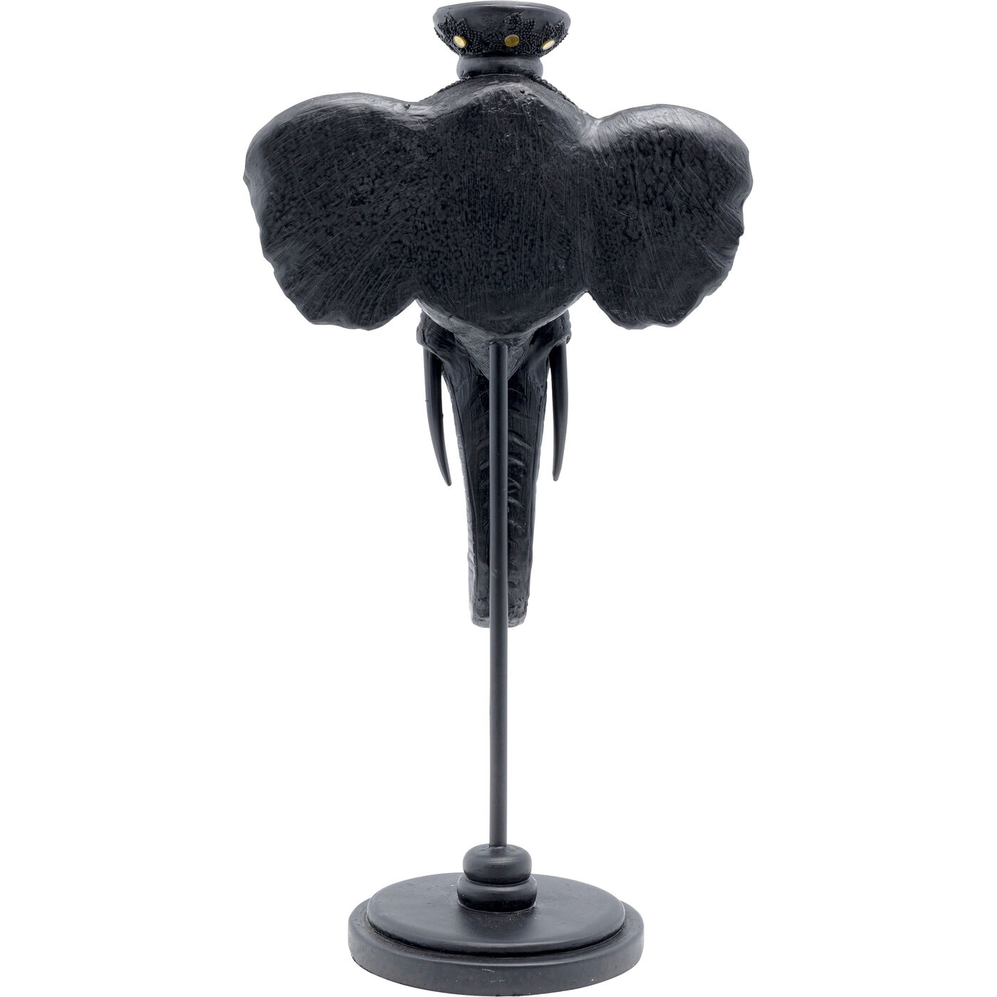 Подсвечник Elephant Head Black 49 см
