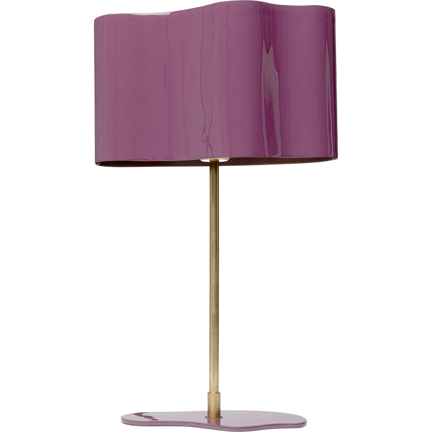 Светильник настольный Cloudy Oval Plum 49cm