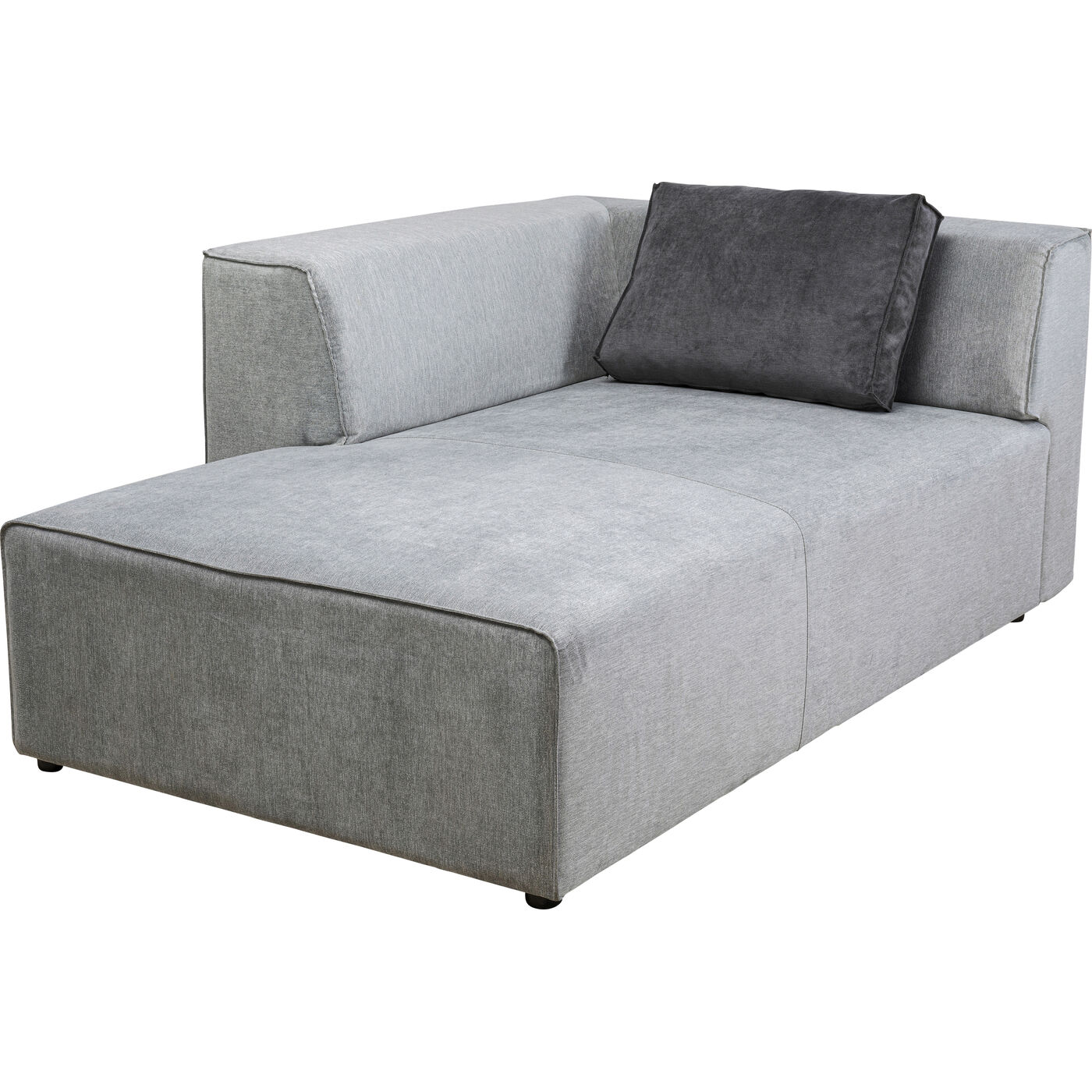 Оттоманка левостороняя Infinity Elements Grey Left