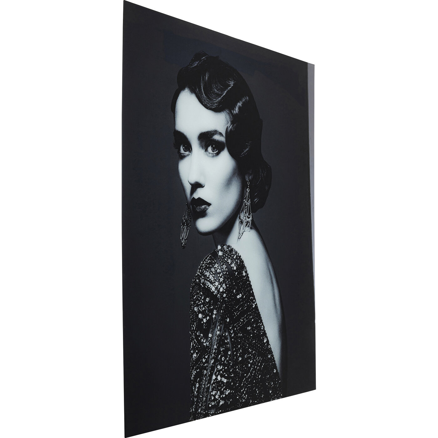 Картина стеклянная Beauty Lady 150x120 см