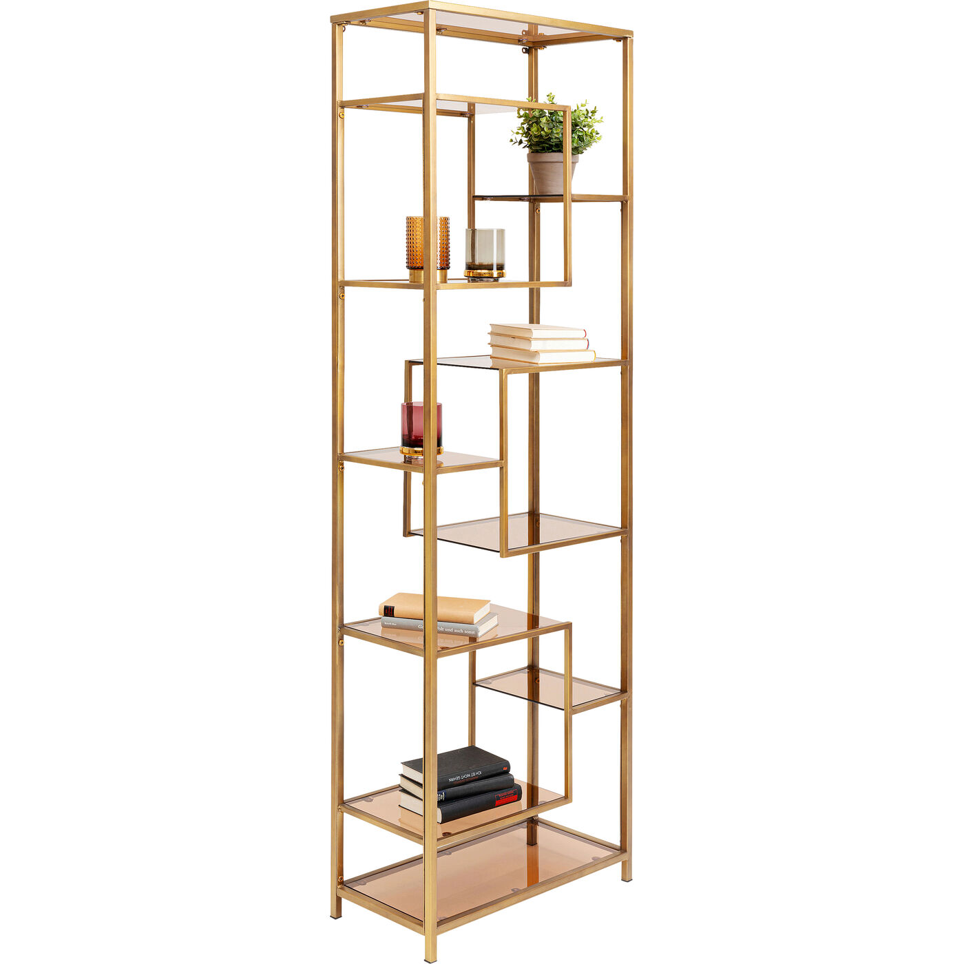 Стеллаж Loft Gold 195x60 см