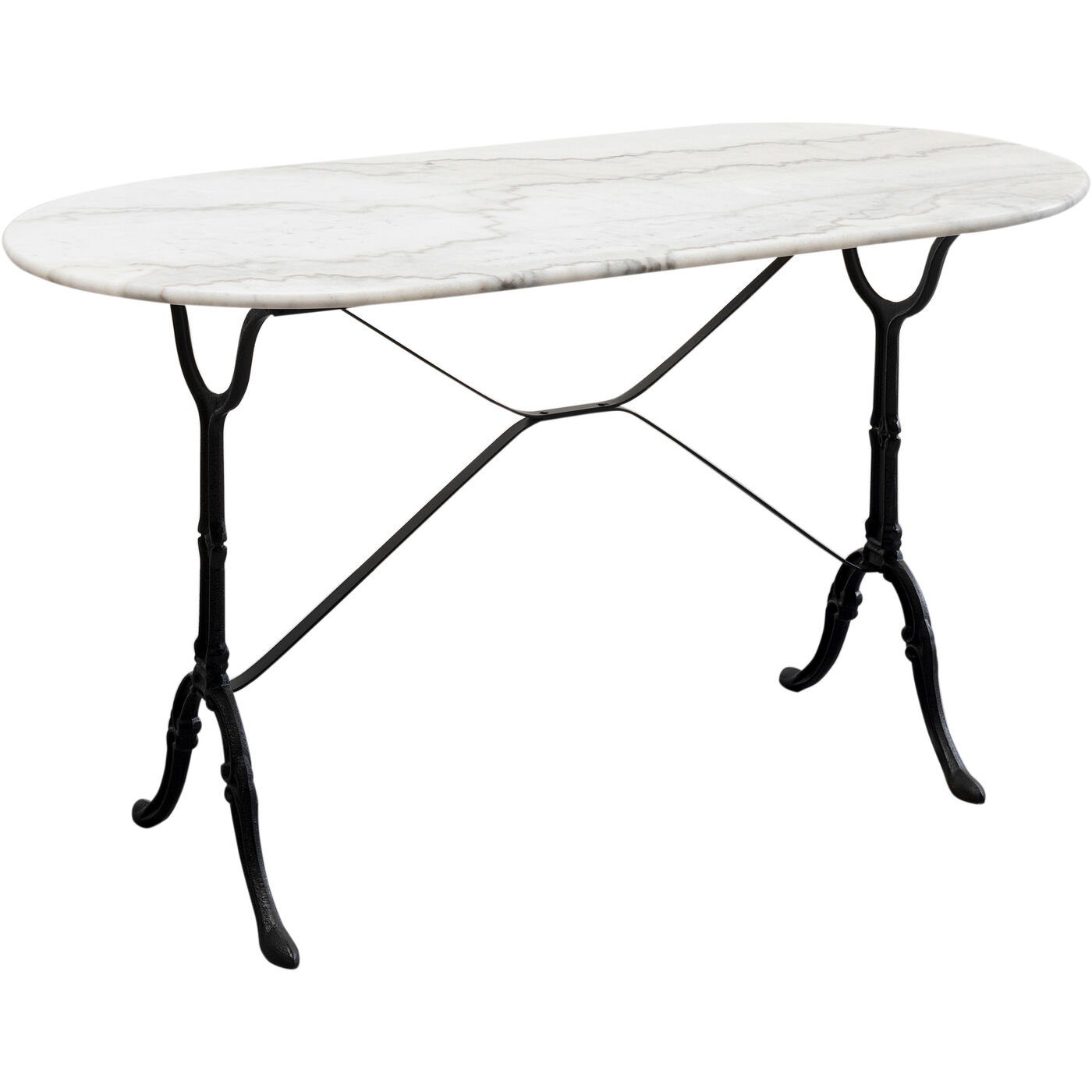 Стол для бистро Kaffeehaus Oval White 120x60 см