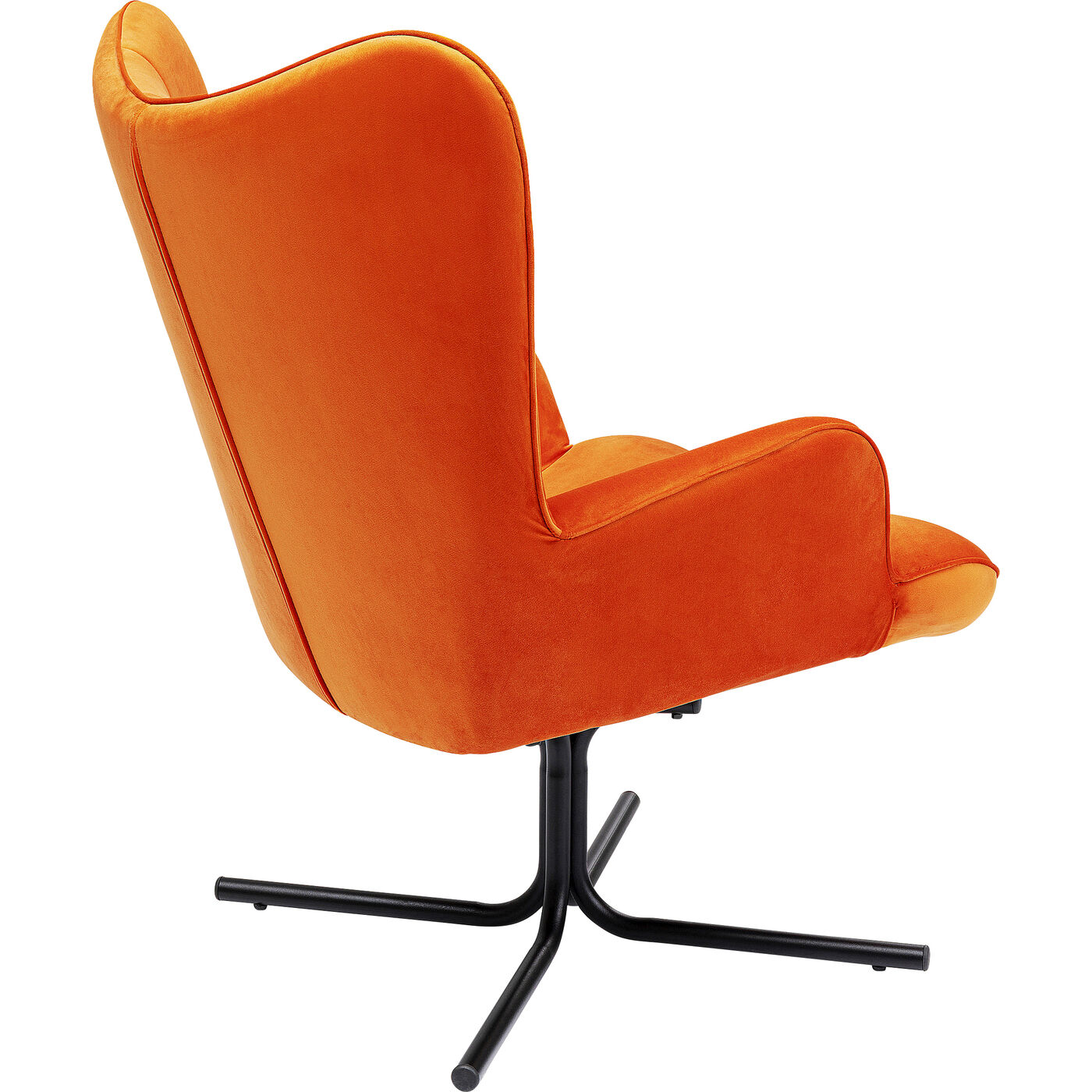 Кресло вращающееся Oscar Velvet Orange