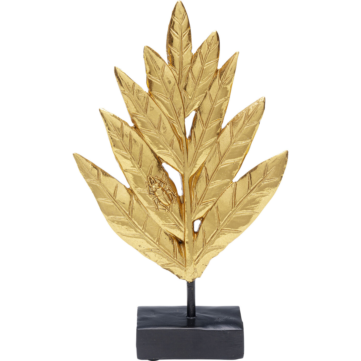 Объект декоративный Leaves Gold 15 см