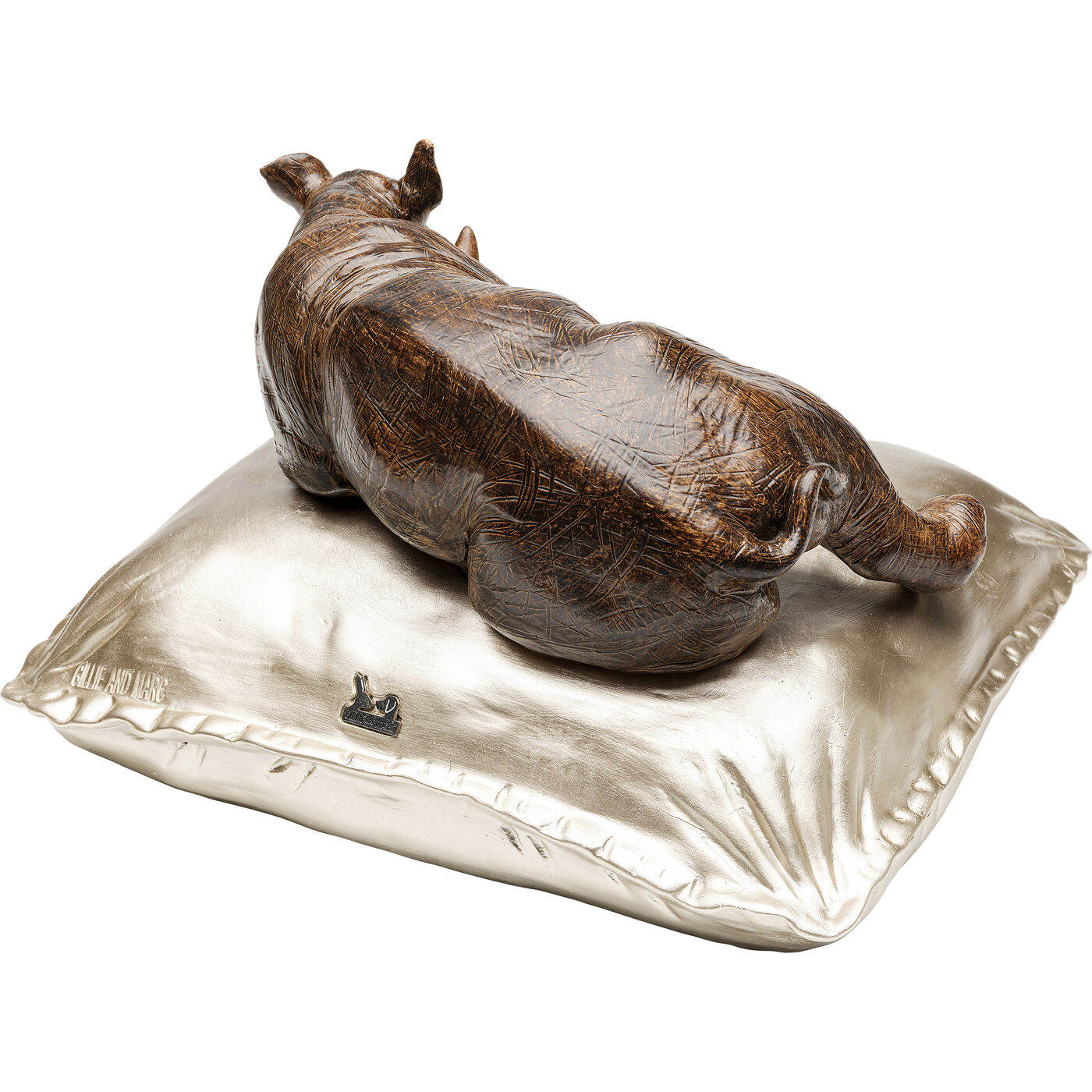 Фигура декоративная Sleeping Rhino 37 см
