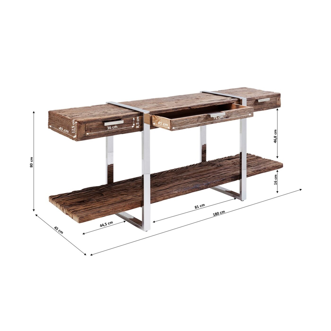 Консоль Rustico 180x46 см