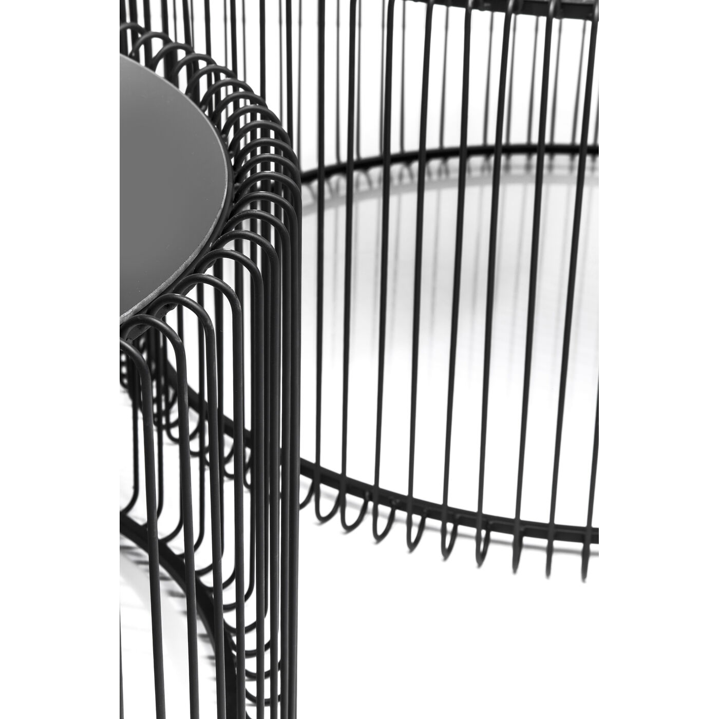 Стол кофейный Wire Black (2 шт)