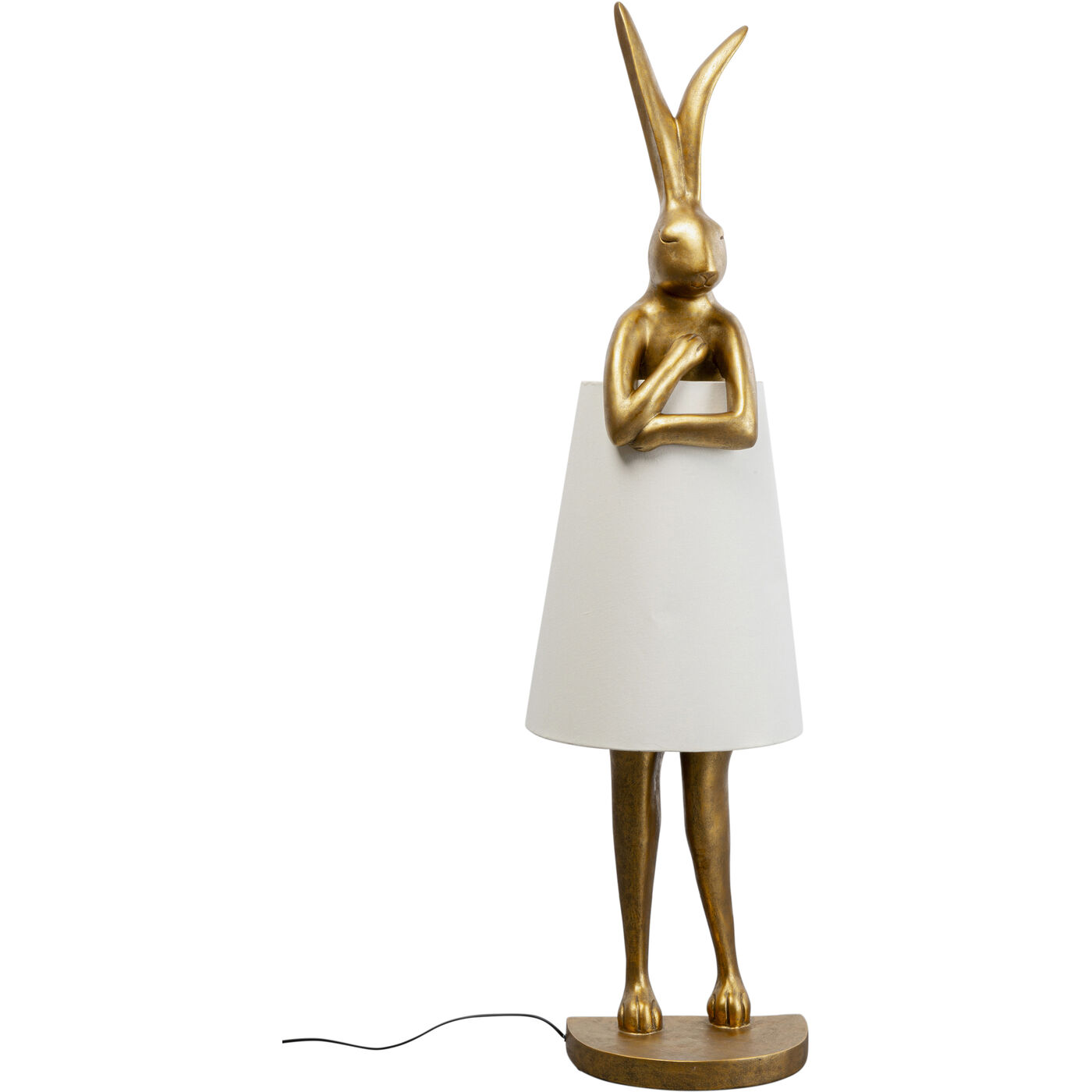 Светильник напольный Animal Rabbit Gold/White 150 см