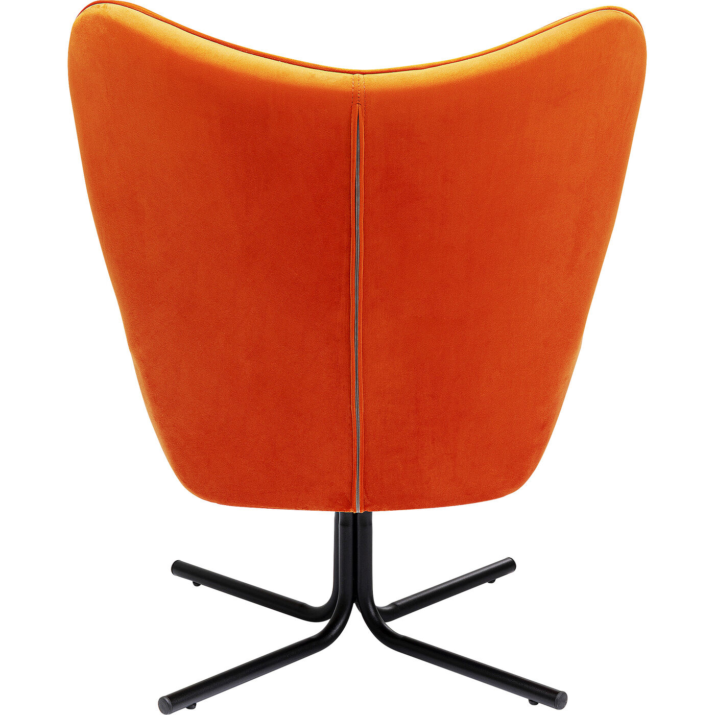 Кресло вращающееся Oscar Velvet Orange