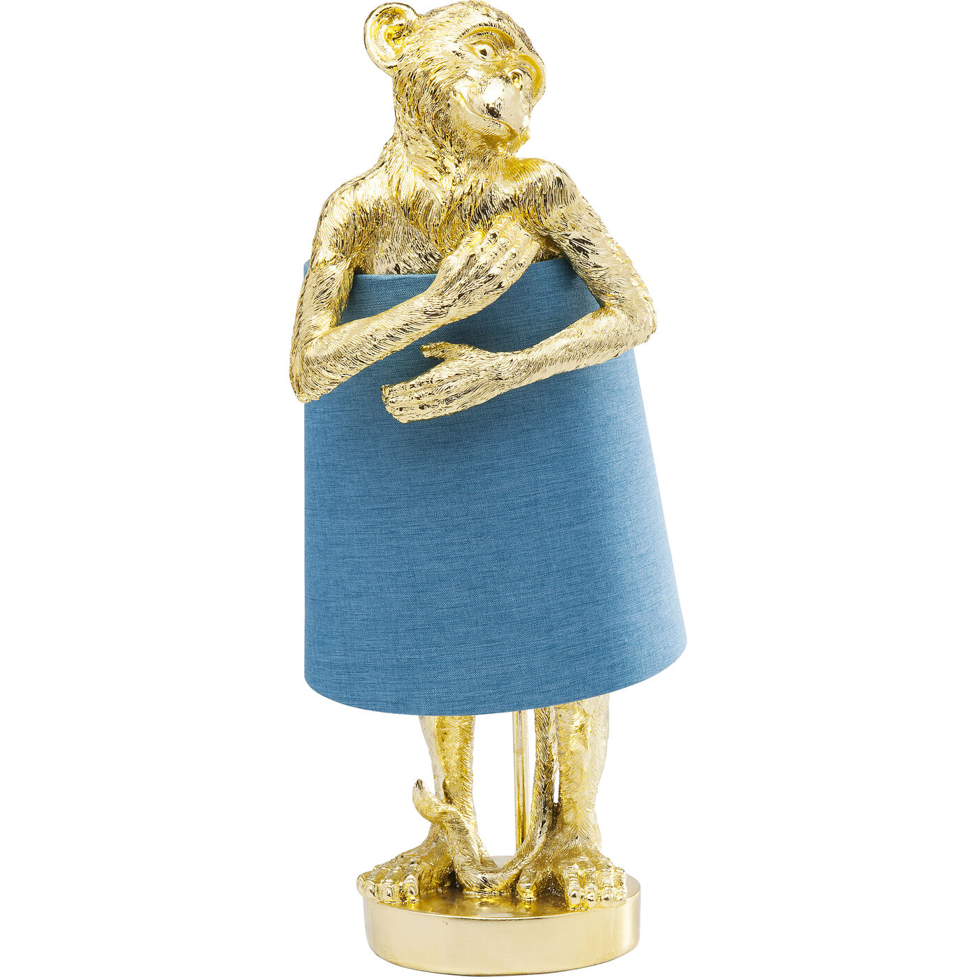 Светильник настольный Animal Monkey Gold Blue